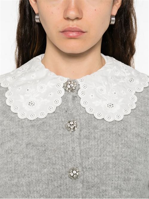 Cardigan con bottoni SELF PORTRAIT | RS26123CGREY